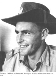Пэт Кёртон во время службы в Катанге (4 Commando Майка Хоара, подразделение Жандармерии Катанги)
